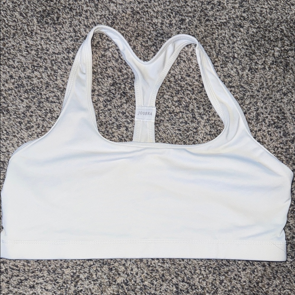 Champion Jogbra White Sports Bra